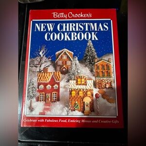 Betty Crocker’s New Christmas Cookbook Baking Kitchen Cooking Antique Vintage